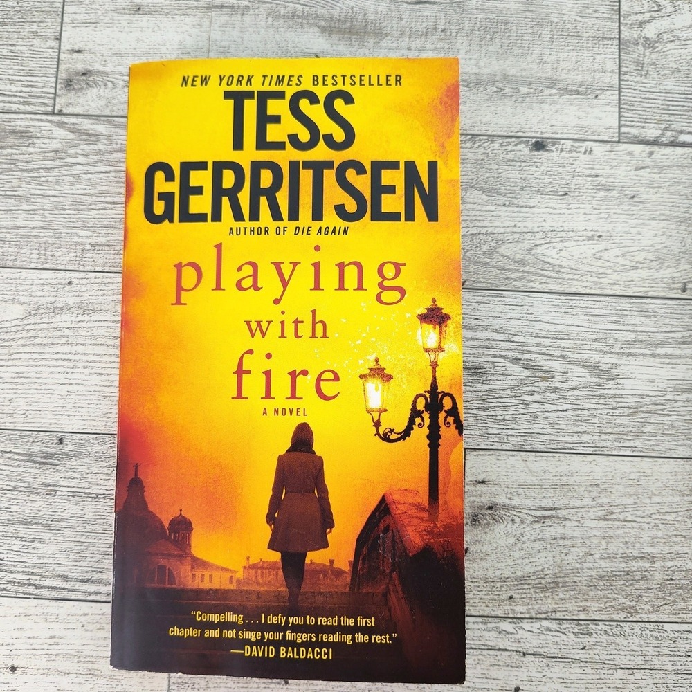 PLAYING WITH FIRE‎ Tess Gerritsen Paperback 2016 Ballantine Books Mass Market Ed